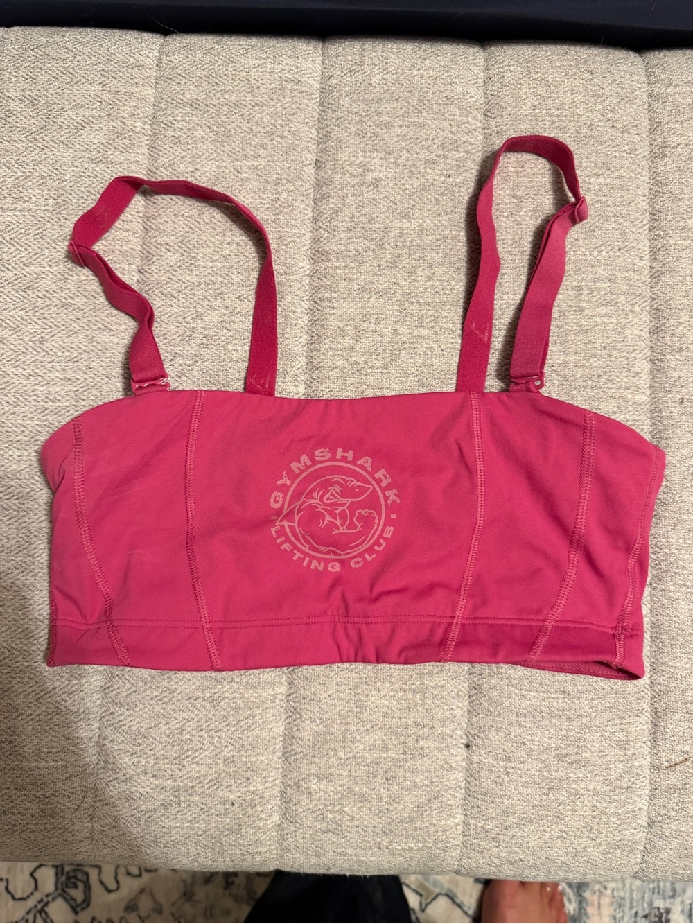 Gymshark Raspberry Seamless Sports Bralette